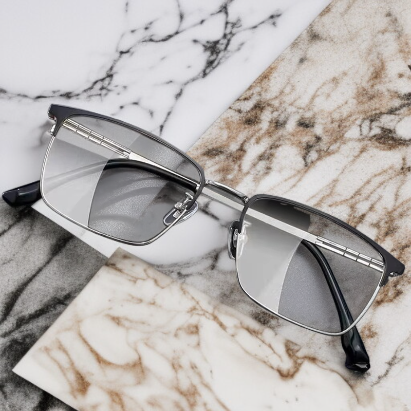 Premium Blue Light Filter Reading Glasses for Seniors—Fatigue Relief Design