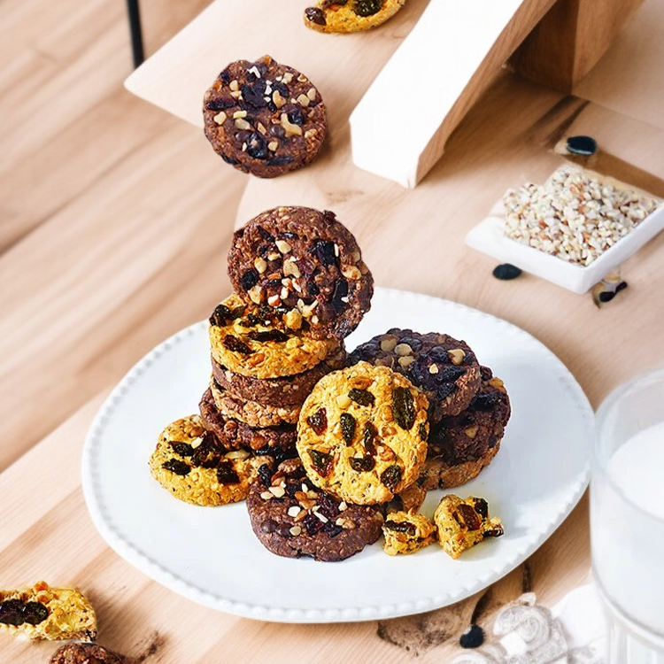 チアシードクランベリーオートミールクッキー