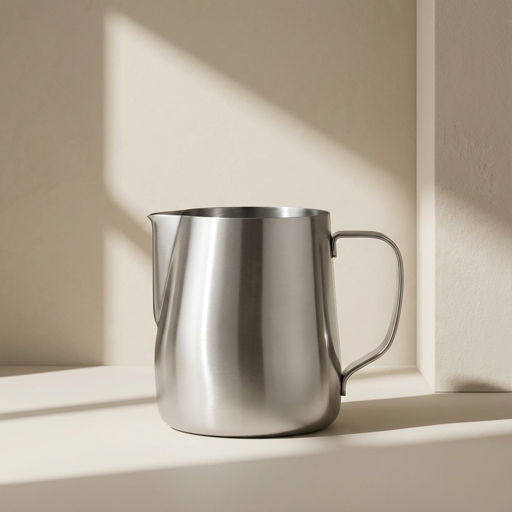 Recipient din oțel inoxidabil pentru filtrarea uleiului - vedere frontală