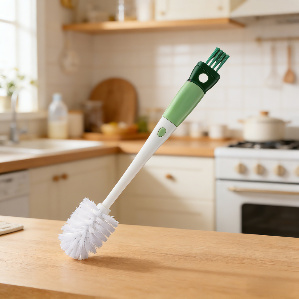 Multi-functional cleaning brush