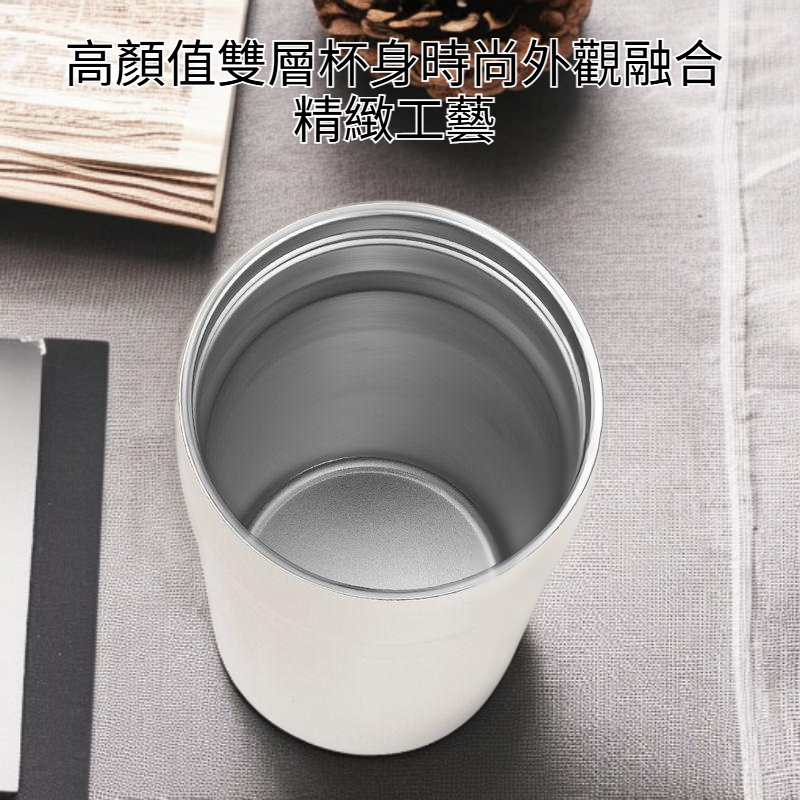 智能測溫高顏值雙層保溫杯