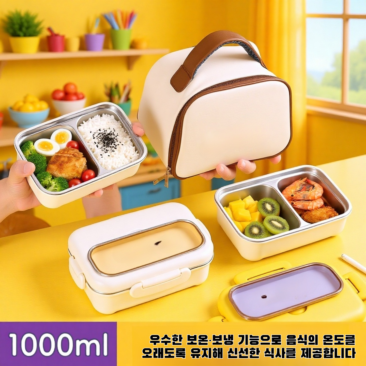 어린이용 보온 도시락