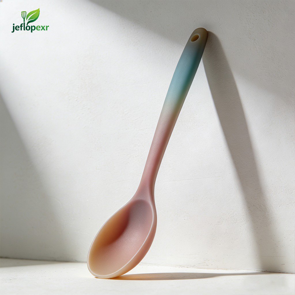 Paquete de 3 cucharas soperas de silicona resistentes al calor