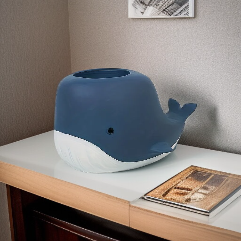 Wielofunkcyjny pojemnik na długopisy dla uczniów, stojak na telefon, organizer biurkowy z żywicy