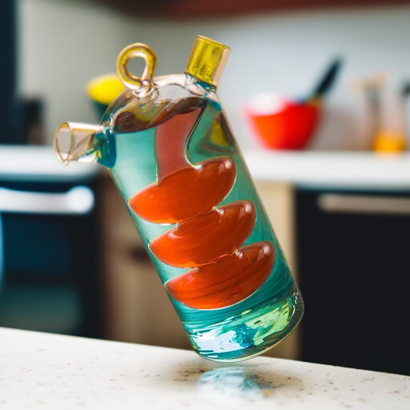 신기하고 재미있는 유리컵 유튜브 물먹방 브이로그 창의적 칵테일잔