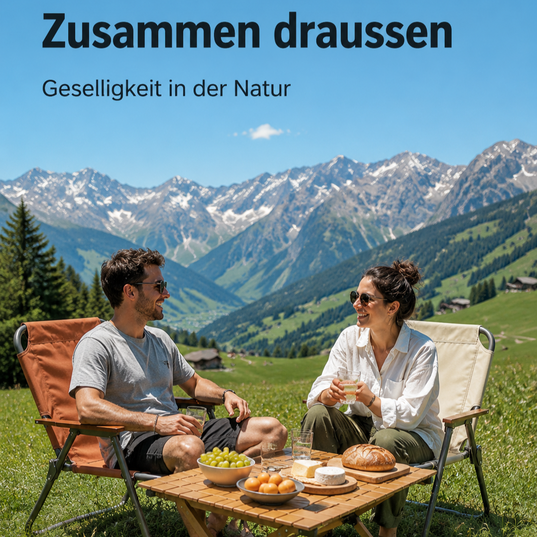 Klappstuhl für Outdoor-Camping