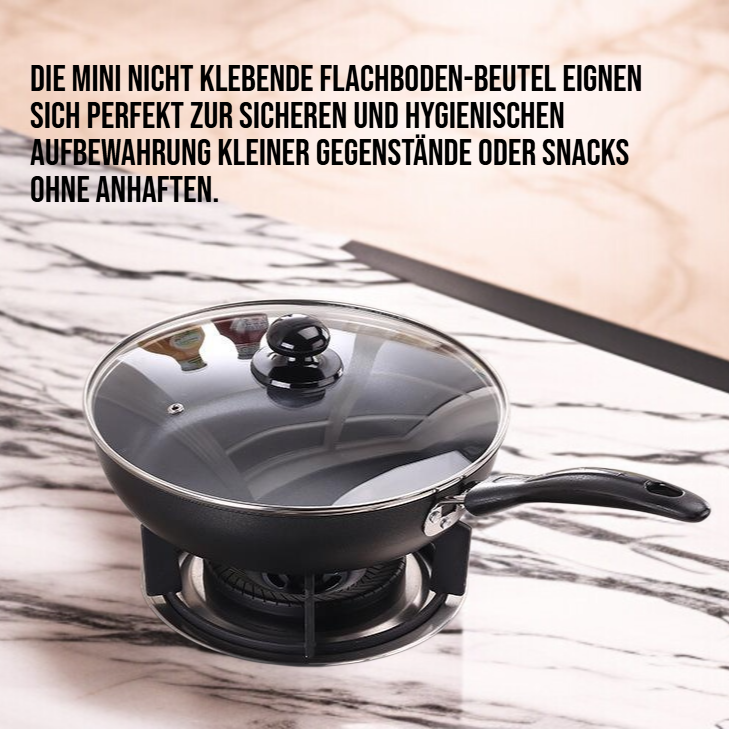 Mini nicht klebende Flachboden