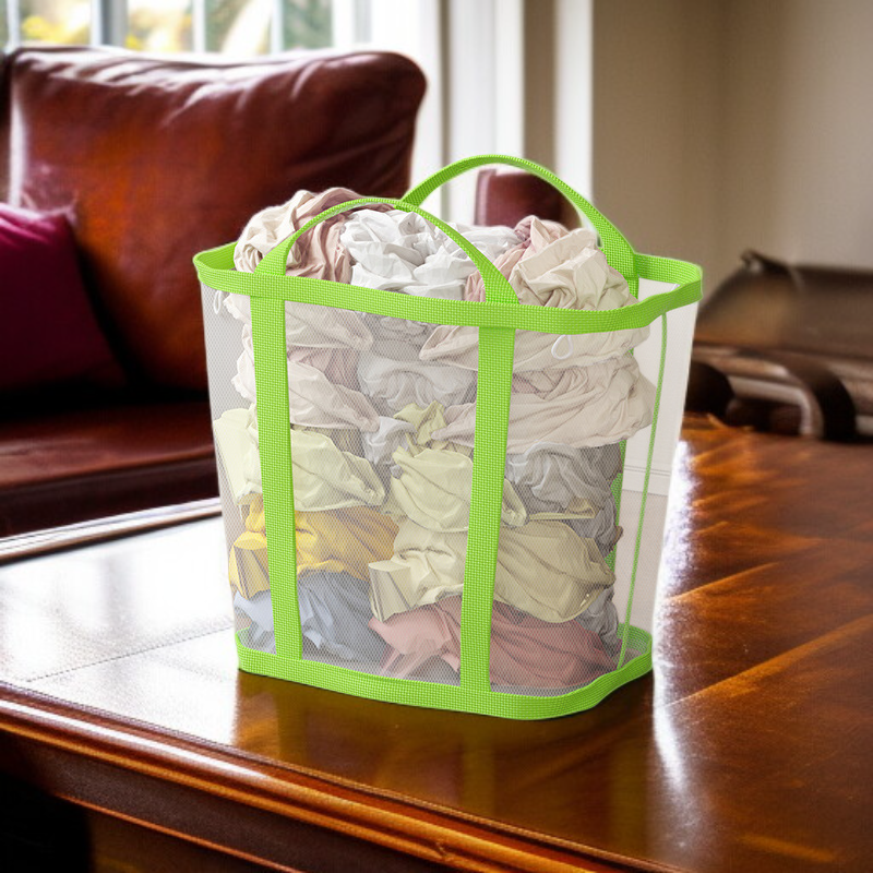 대용량 접이식 빨래 바구니 가정용 수납함