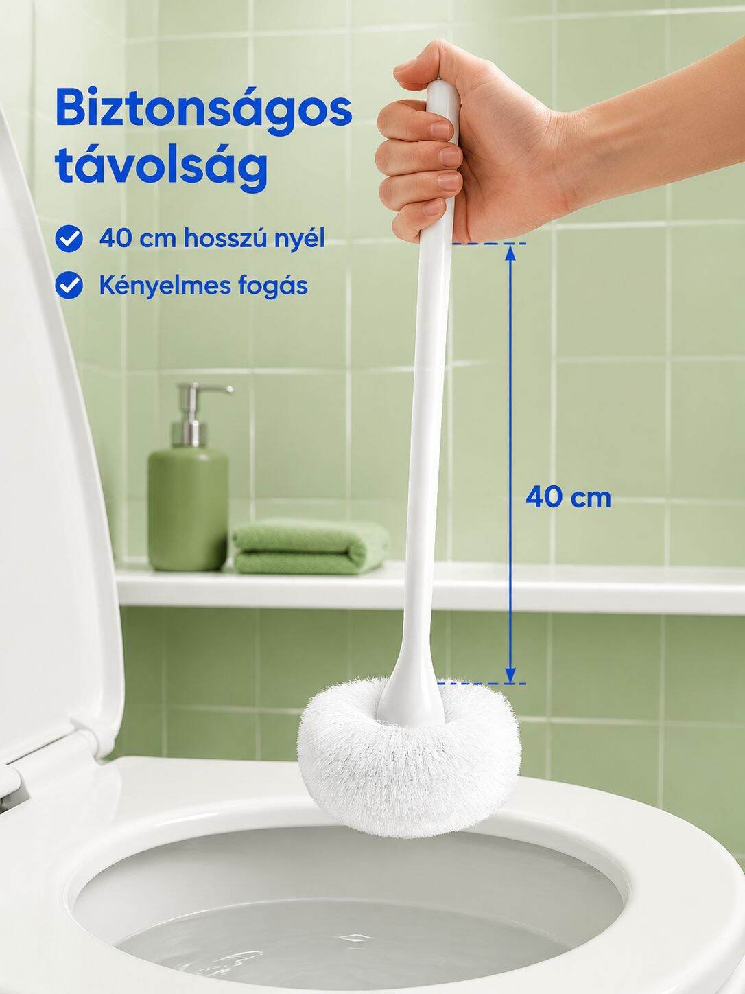 Praktikus tisztítókefe csempe tisztításához
