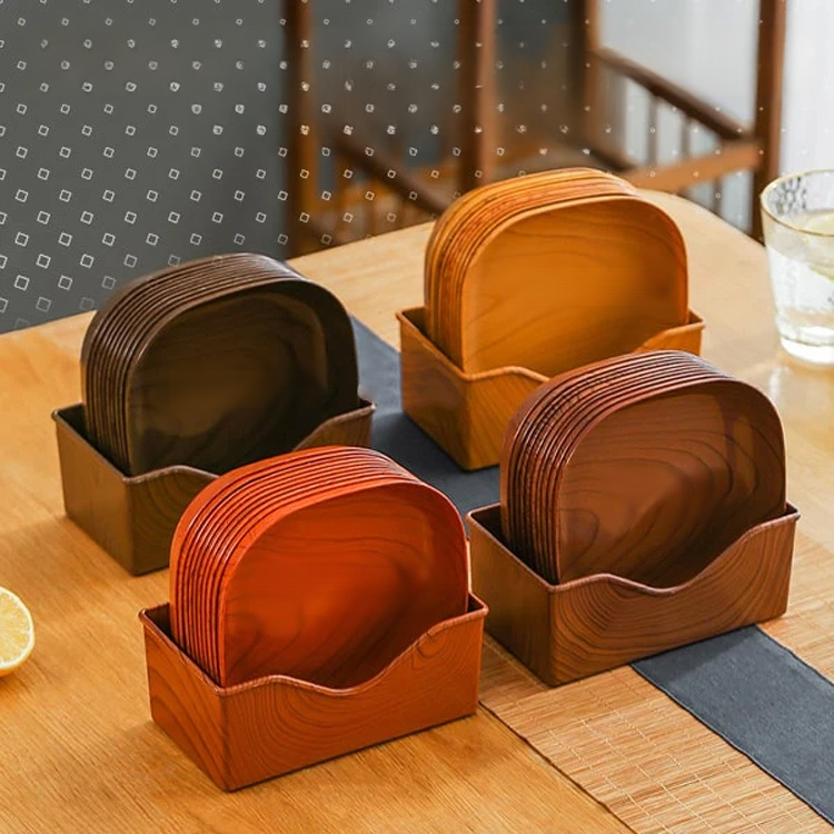 木製フルーツ＆スナックトレイ