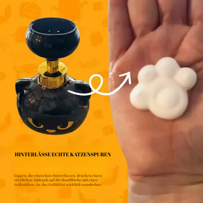 Katzenpfoten Schaumseifenspender, niedlicher Druckflaschenbehälter
