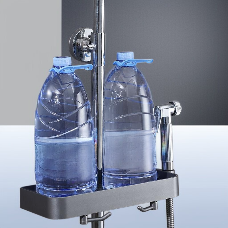 ฝักบัวอาบน้ำพร้อมแท่นวางสินค้า