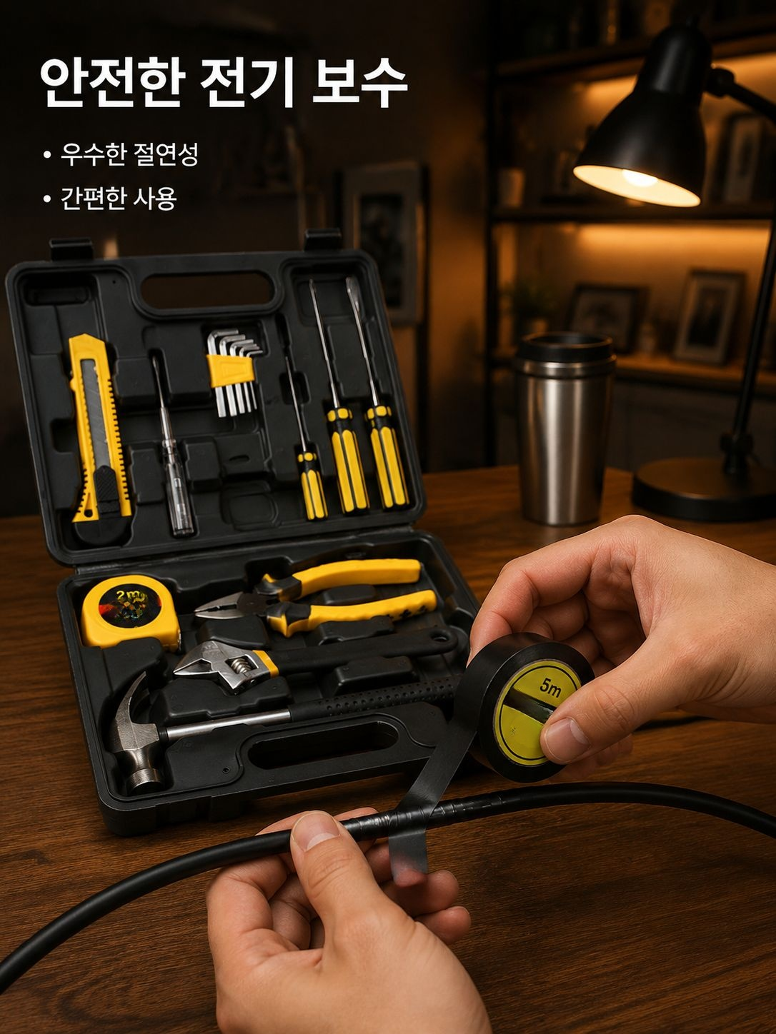 블랙박스 8016 공구 세트의 휴대성과 편리성