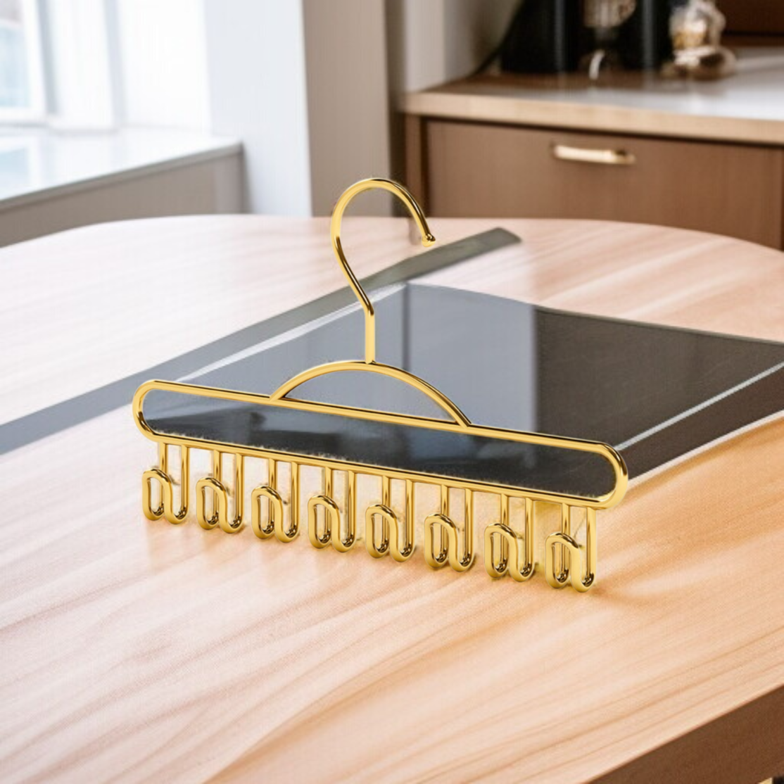 Metal Wave Hook Multifunctional Underwear Storage Hanger for Home Dormitory