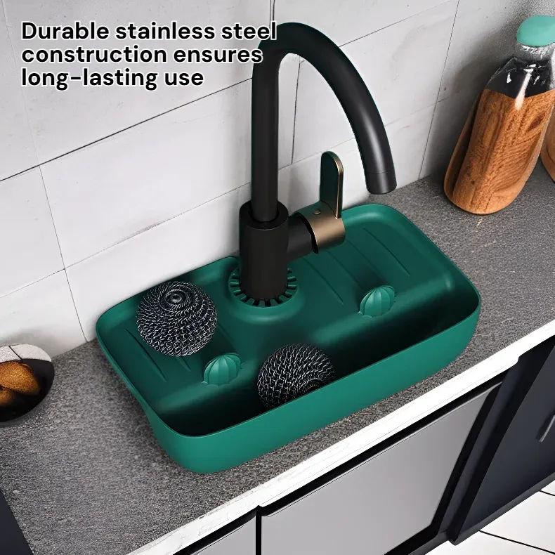 Multi-functional Kitchen Sink Cloth Organizer Shelf