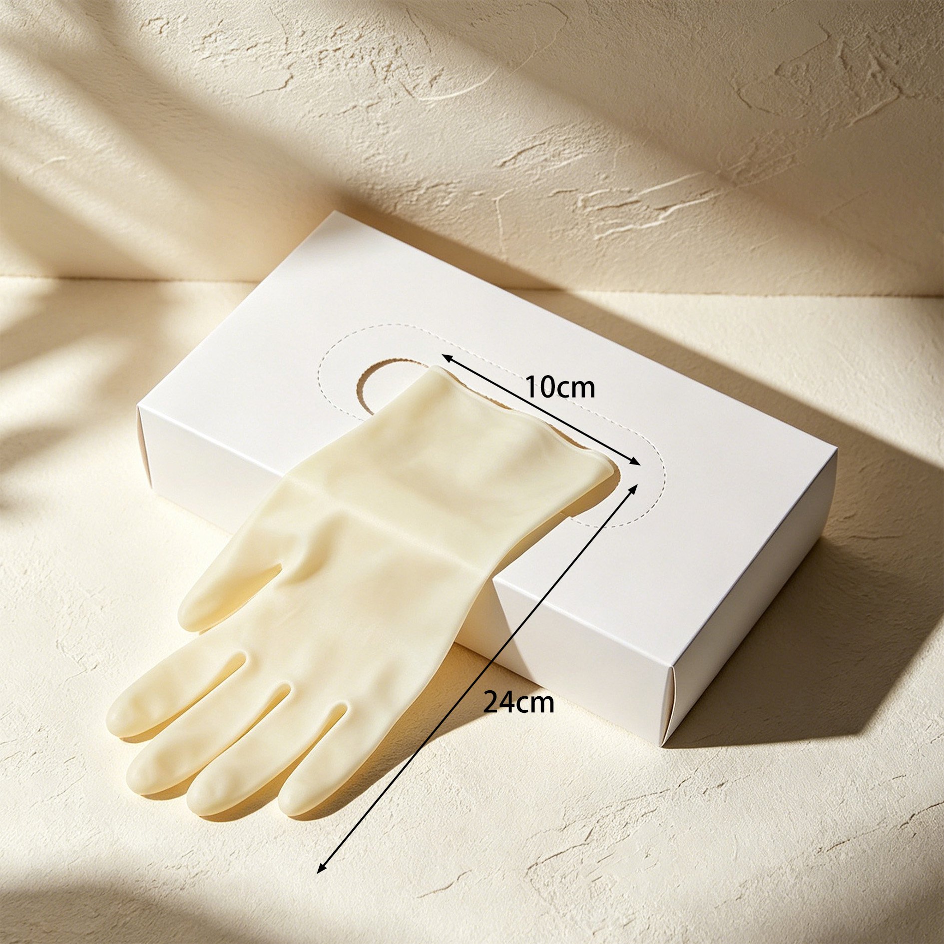 Durable protective gloves for food handling