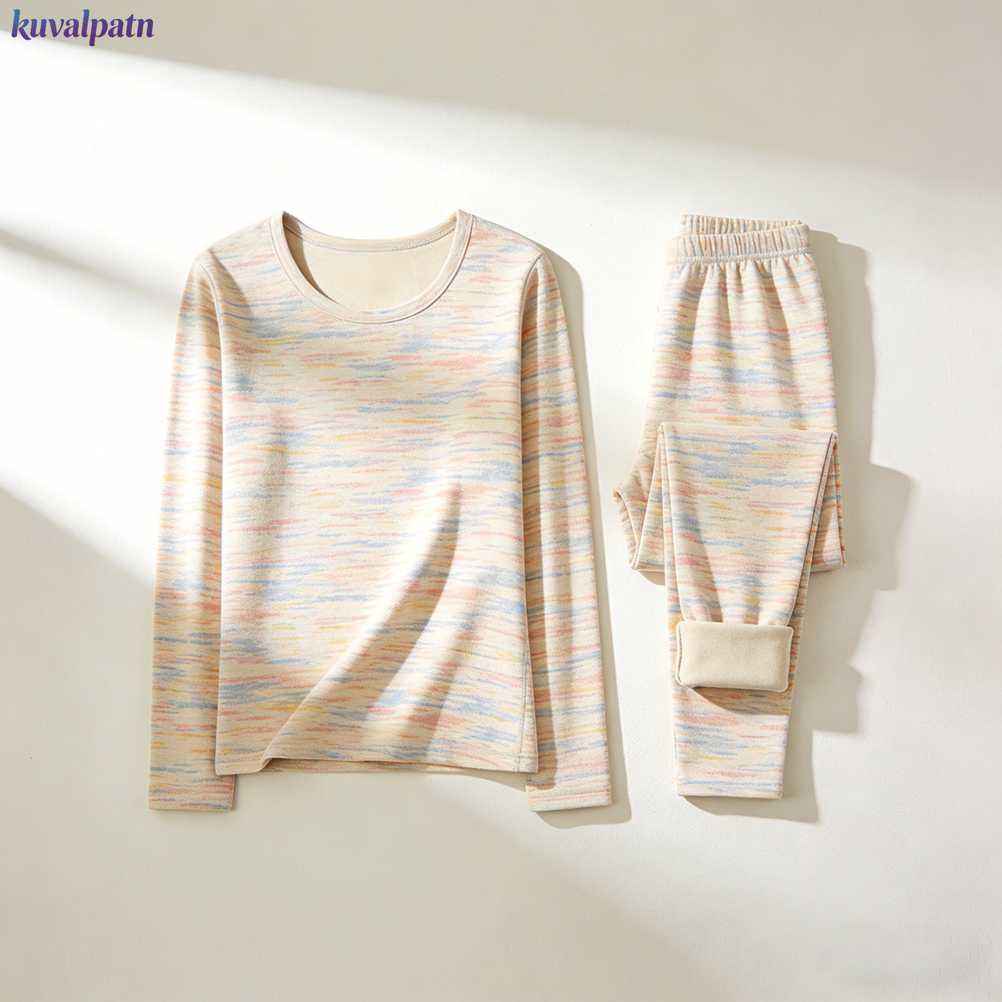 舒適秋衣秋褲套裝展示