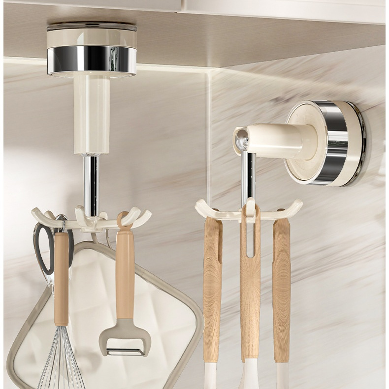 旋轉吸盤掛鉤置物架