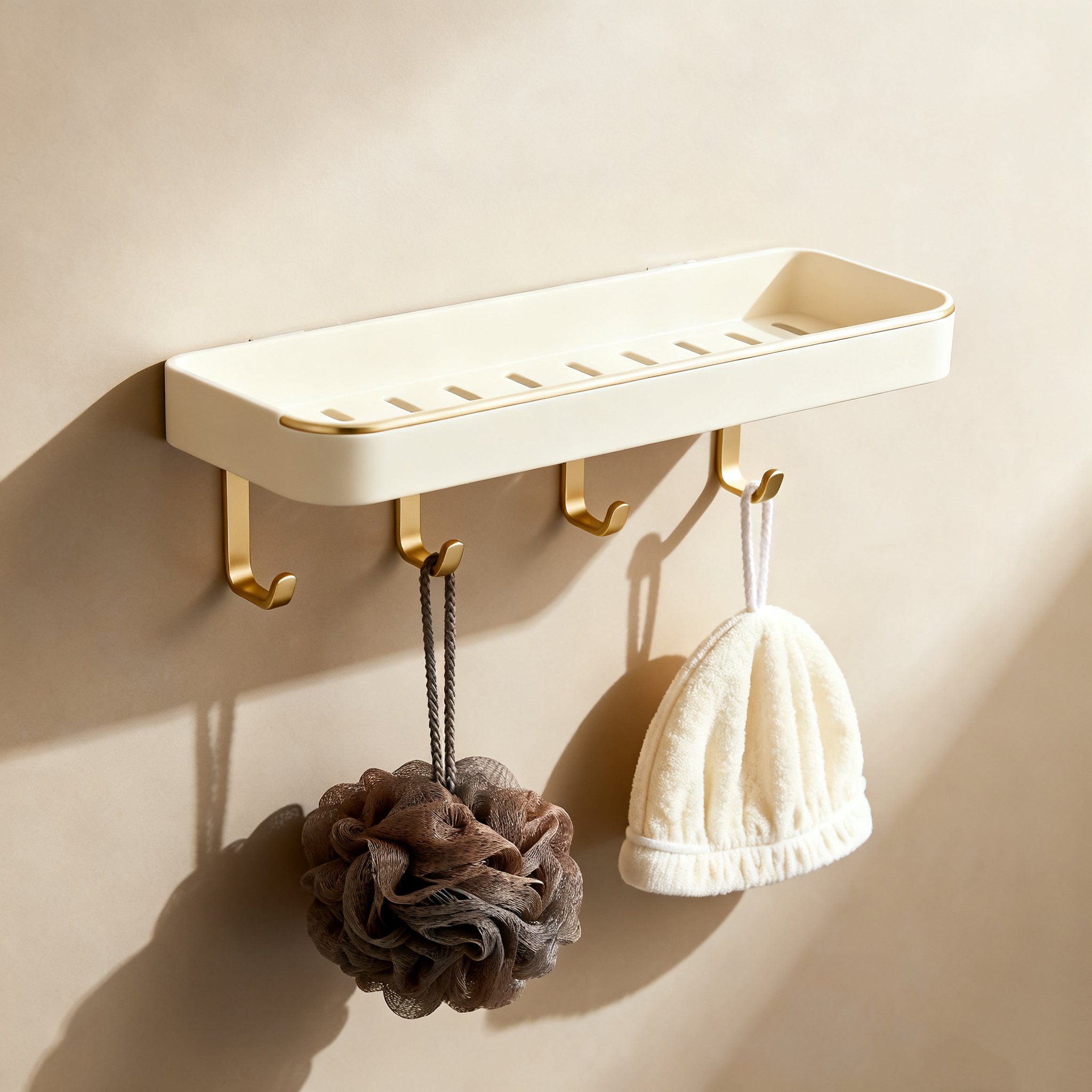 浴室でのオーガナイザー設置イメージ