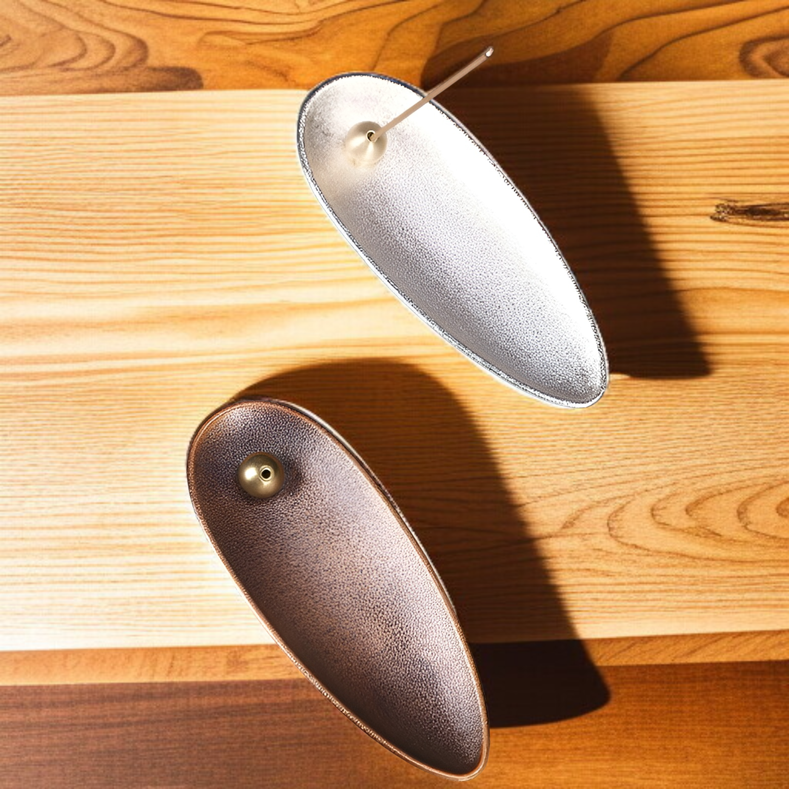 家用禪意鐵質香插擺放示意圖