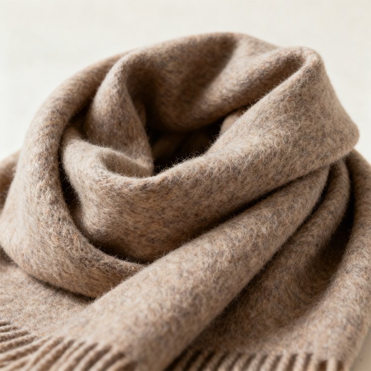 フリンジ付きファッションストール