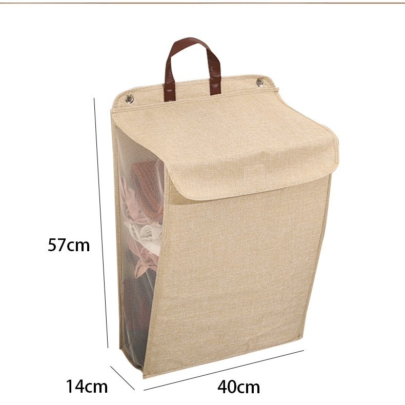 Skládací textilní koš na prádlo s velkým objemem