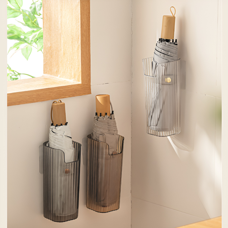 壁掛式雨傘收納架