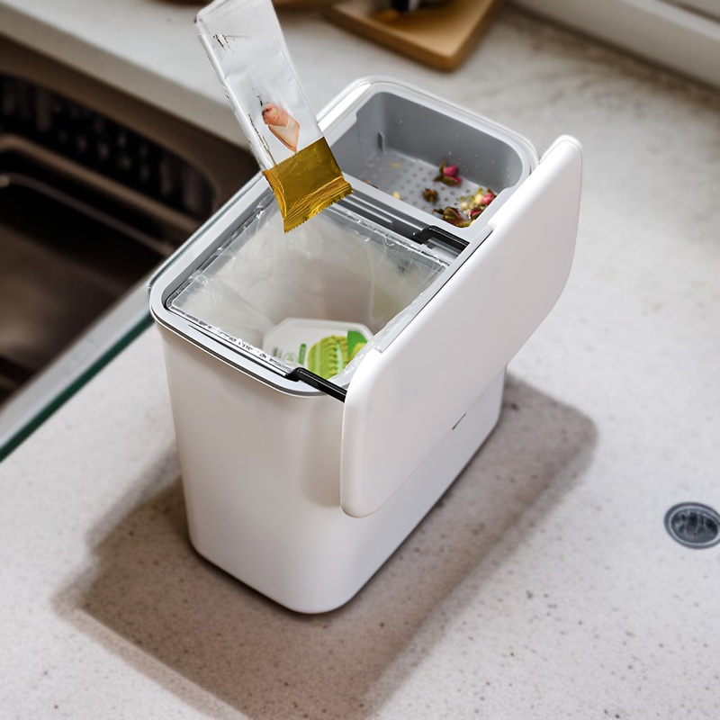 吊り下げ式キッチンペーパーバスケット バスルーム用