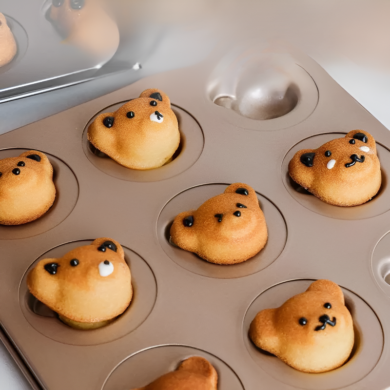 Cartoon Bear Silicone Baking Mold