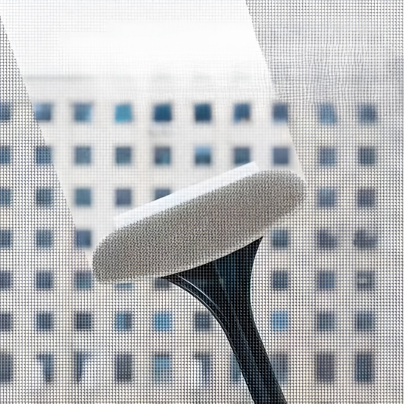 Cepillo limpiacristales de doble cara para ventanas domésticas, sin desmontaje, limpieza eficiente