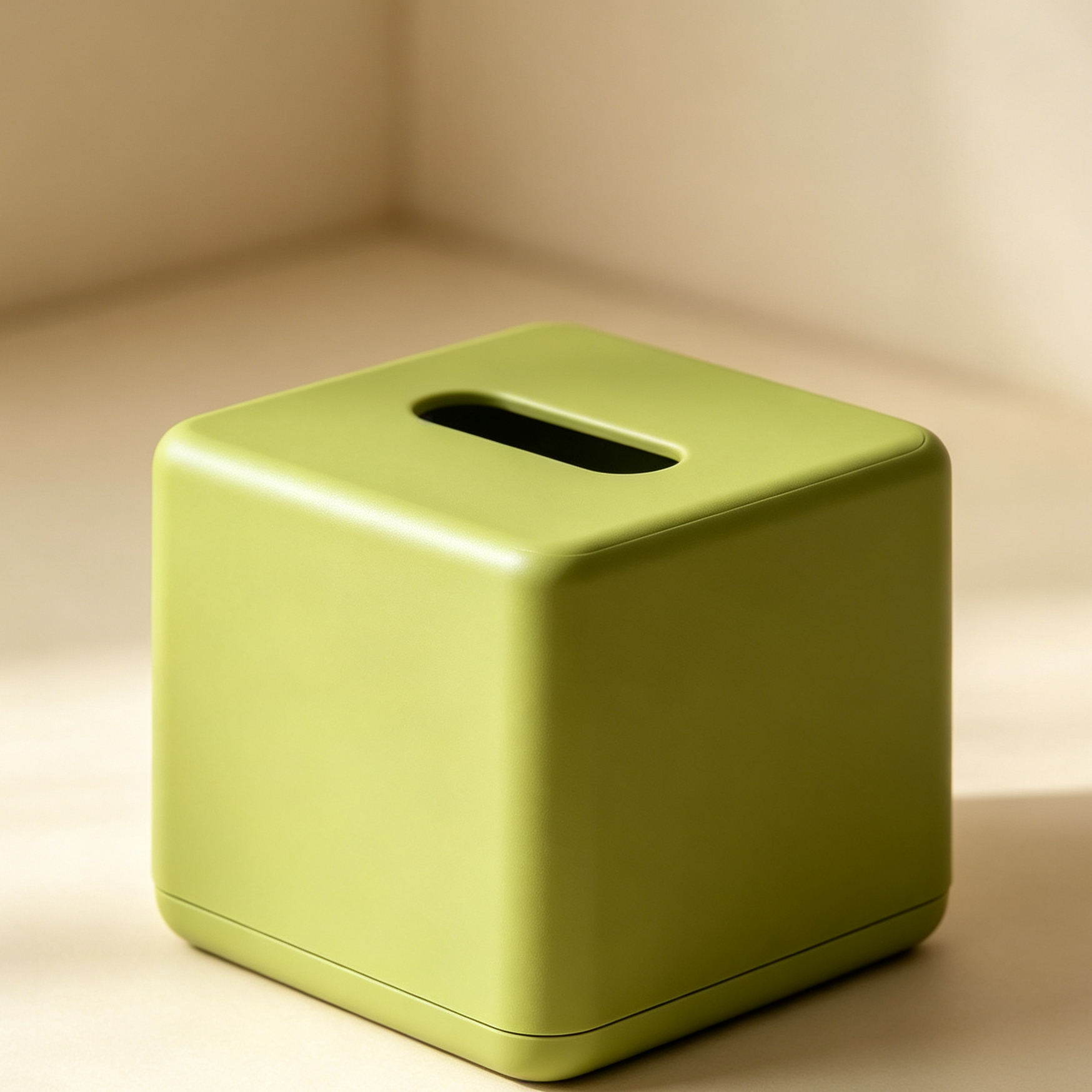 Minimalist tissue box pack of 5 displayed on modern table