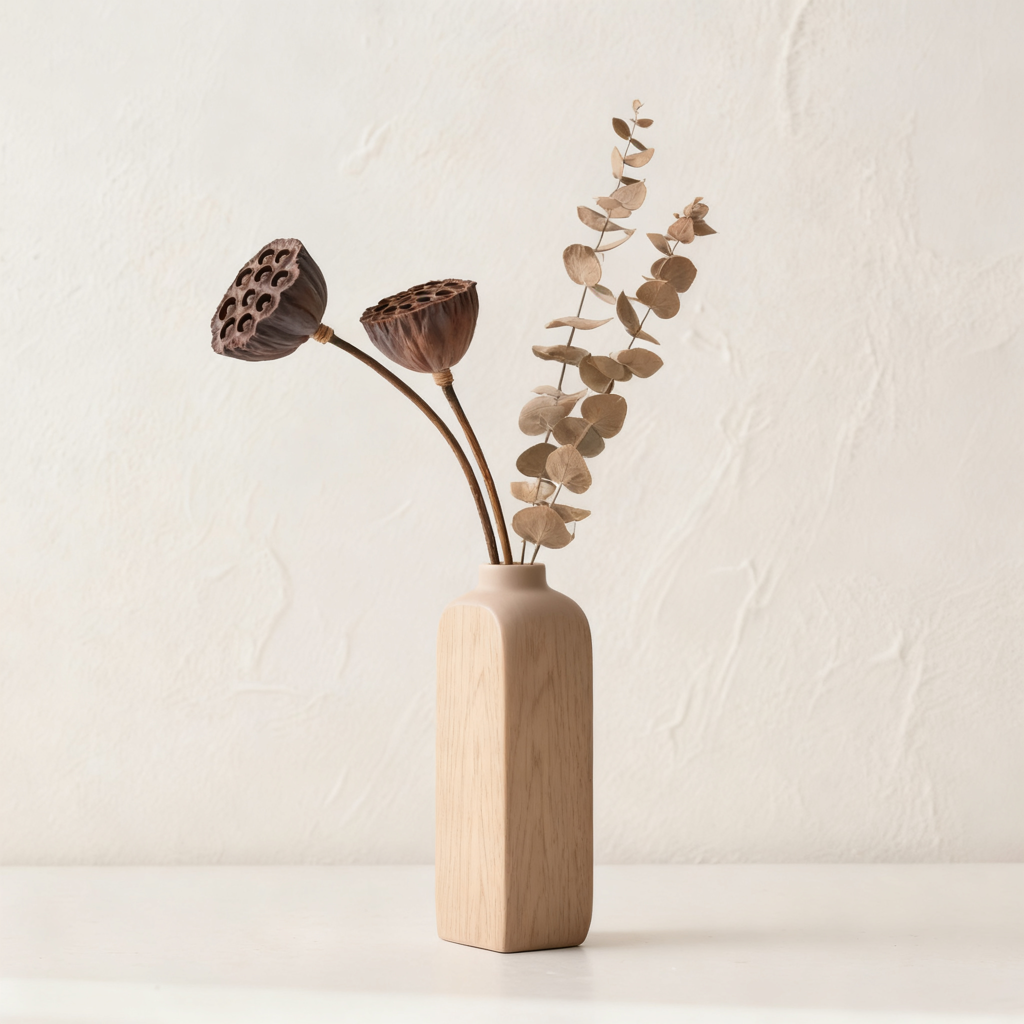 건조 연꽃 열매 꽃 장식 세트 (3개입)