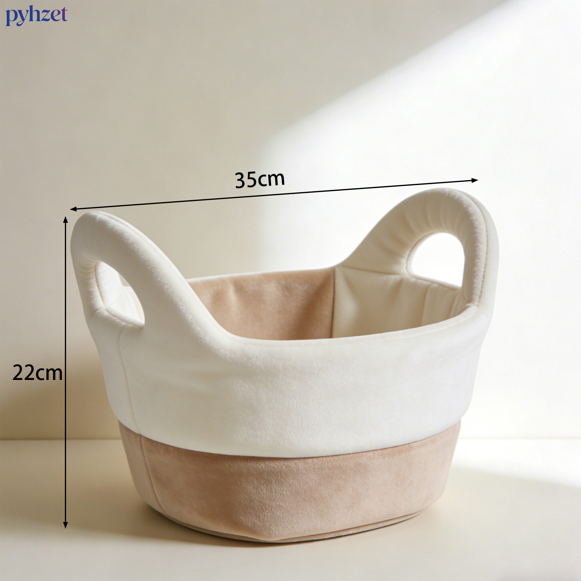 バスケットにおやつを収納した様子