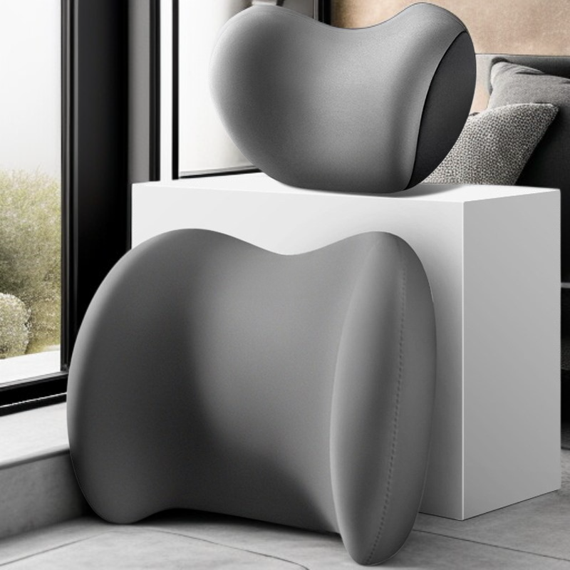 車載ヘッドレストネックパッド 快適メモリーフォーム腰枕 四季対応