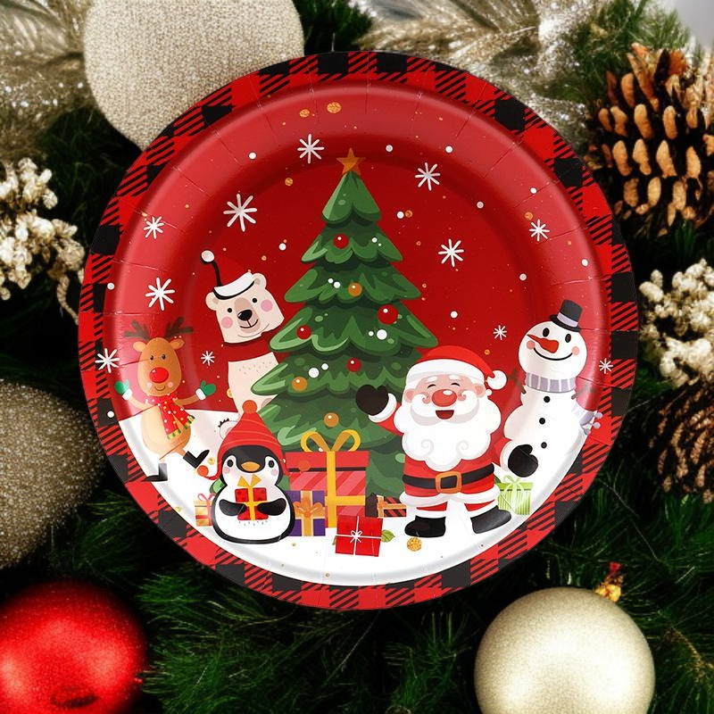 크리스마스 용품 일회용 종이컵