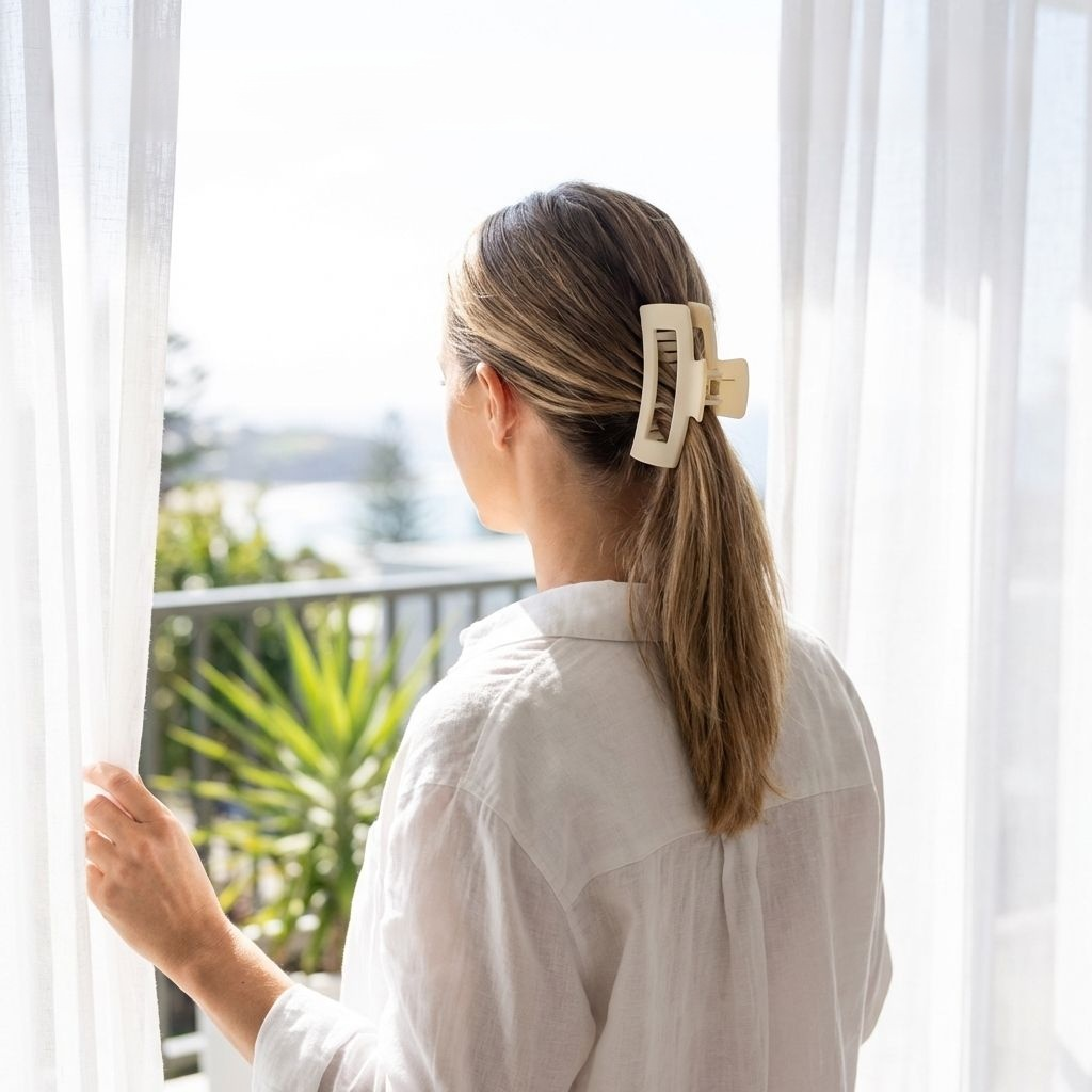 Einfaches Haarspangen-Set