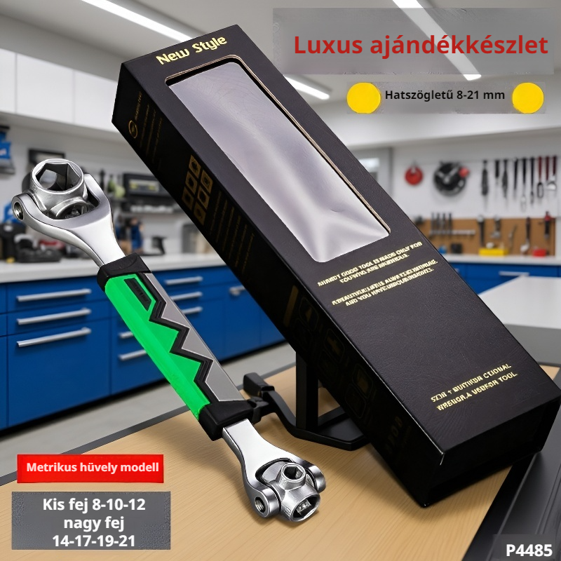 8 az 1-ben multifunkciós csillagcsontkulcs, tartós univerzális nagy keménységgel