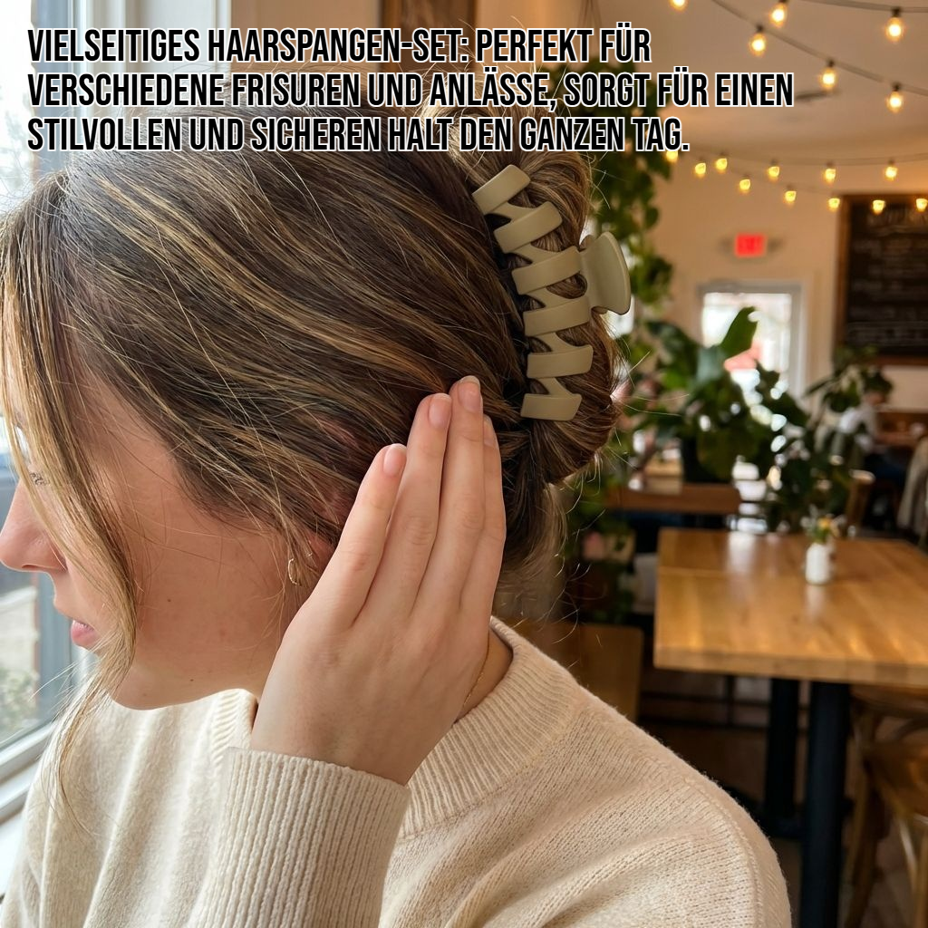 Einfaches Haarspangen-Set