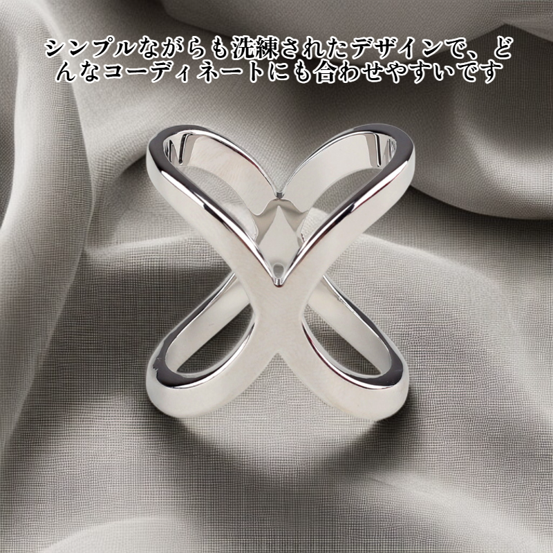 シンプルでユニークなブローチ