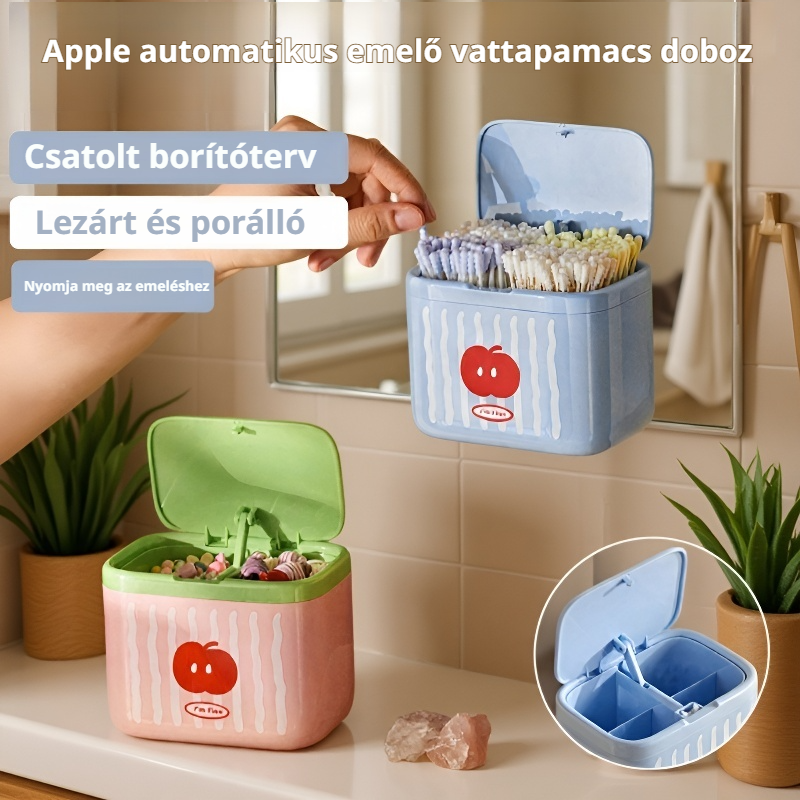 Finom és praktikus asztali pamut tárolódoboz