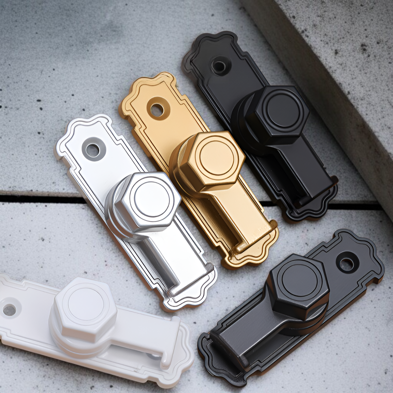 가정용 펀치 프리 도어 버클 두꺼운 알루미늄 합금 도어 겸용 도어 마개 다용도 펀치 프리 도어 버클