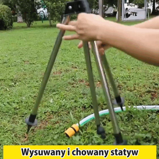 Regulowany zraszacz ogrodowy