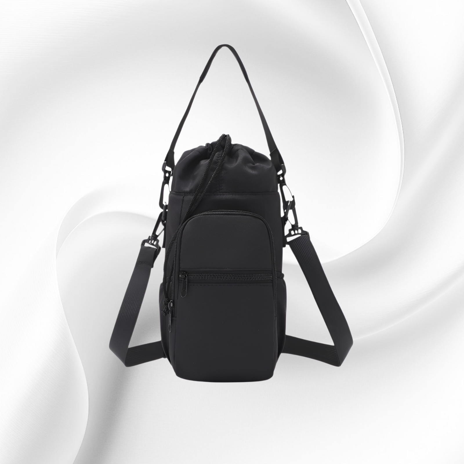 Water Cup Cover and Twill Bottle Bag, Crossbody Shoulder Bag for Thermos Cup