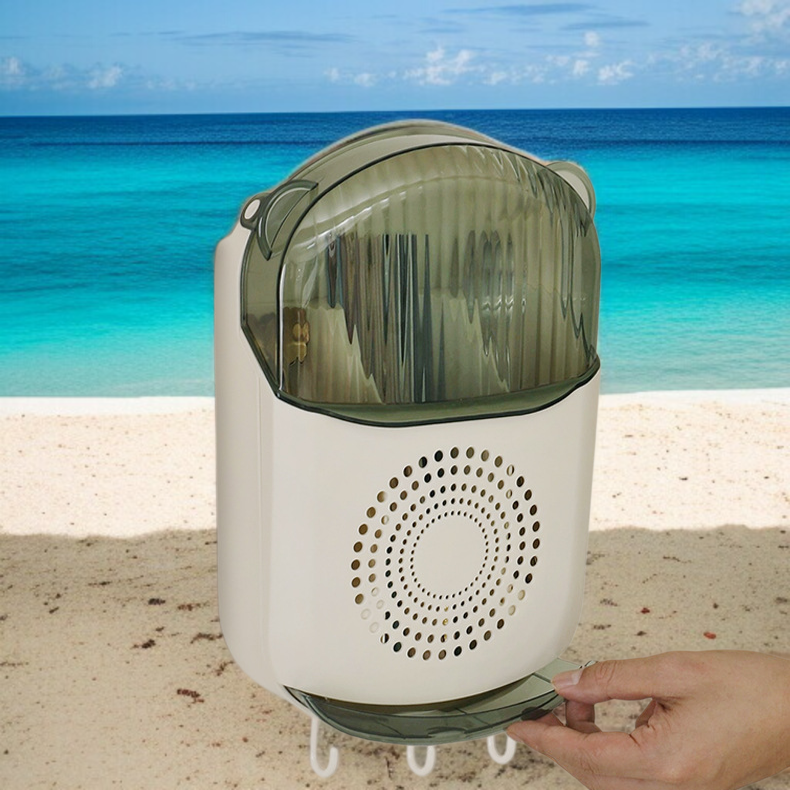 패션 벽걸이 수저 수납함 다용도 주방선반 패션 홈 수저통