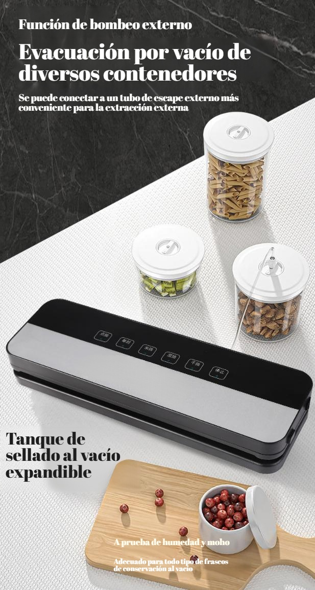 Panel de control de la selladora automática JMY