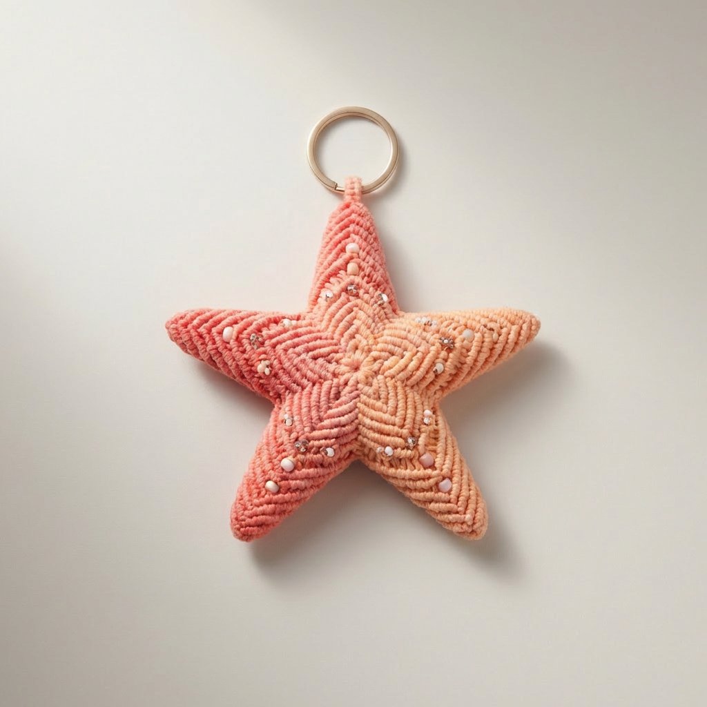 พวงกุญแจสานมือสไตล์ญี่ปุ่น