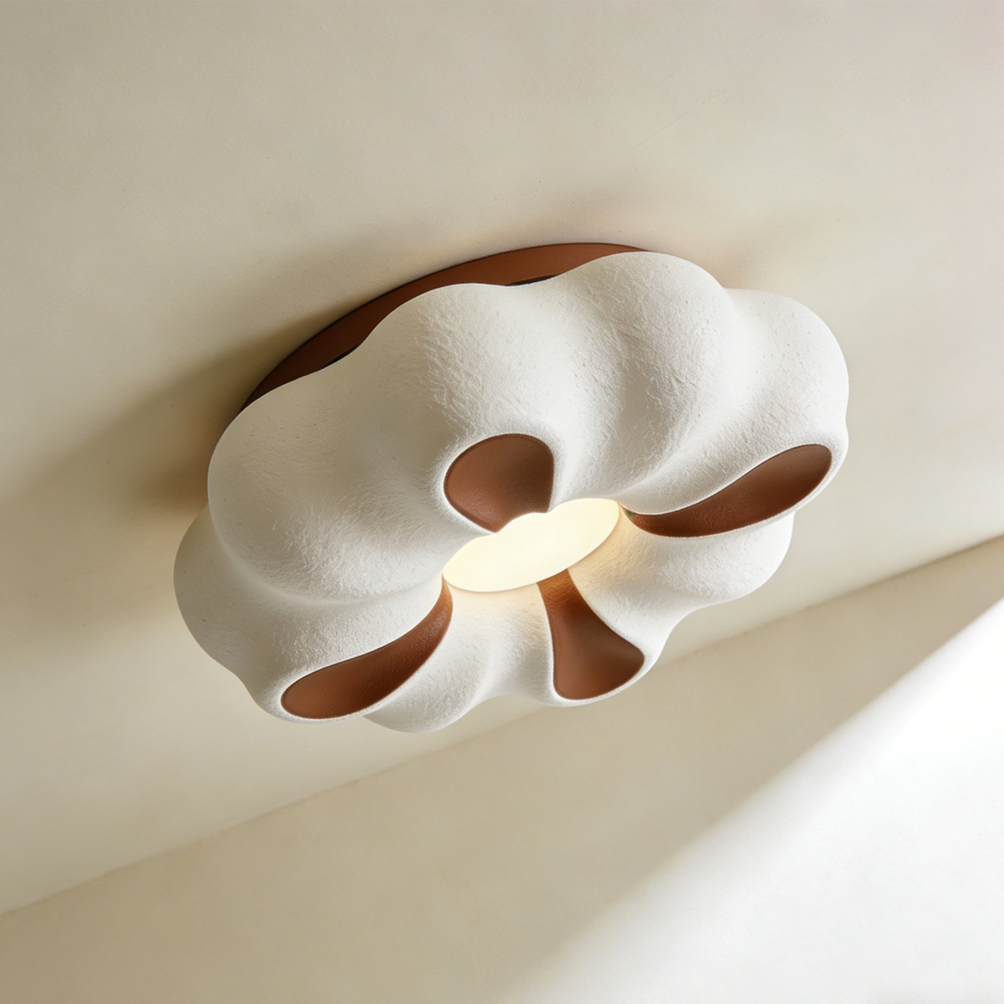 거실 창의적인 천장등