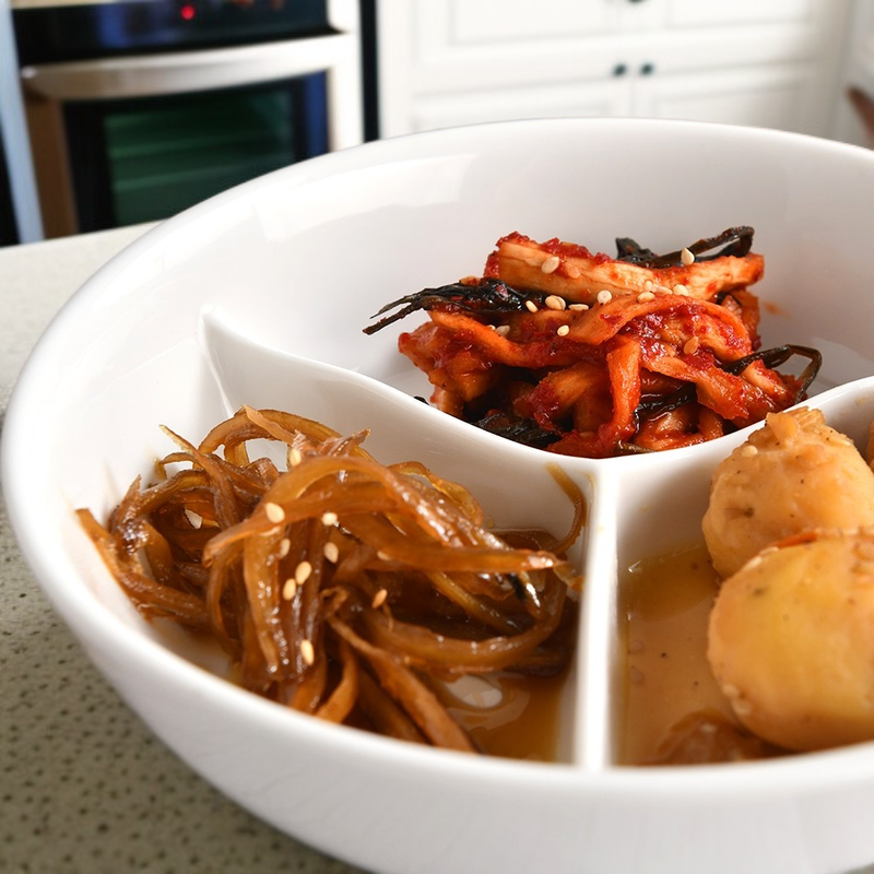 シンプルグリッド定量食事トレイ 