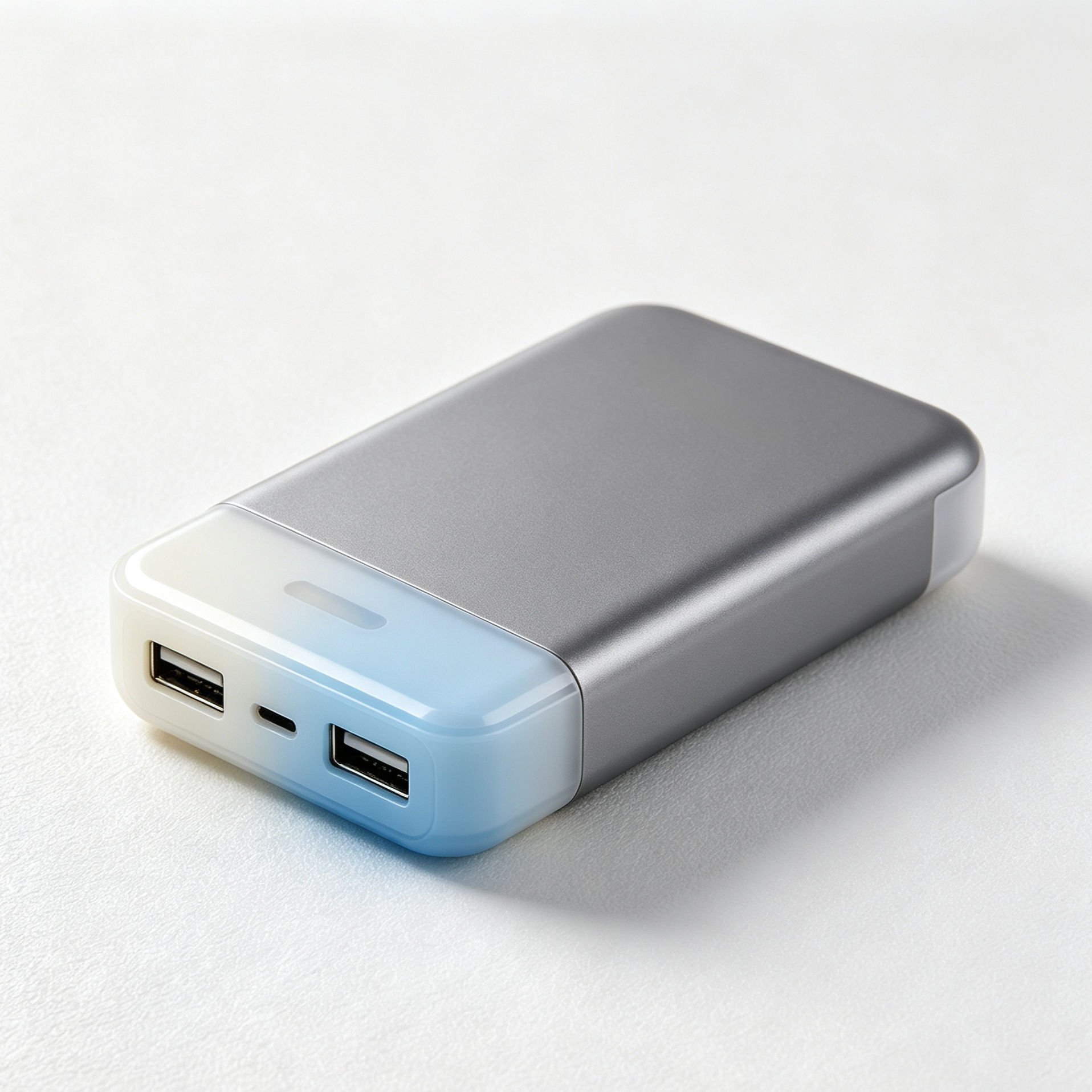 High-capacity power bank with dual USB ports