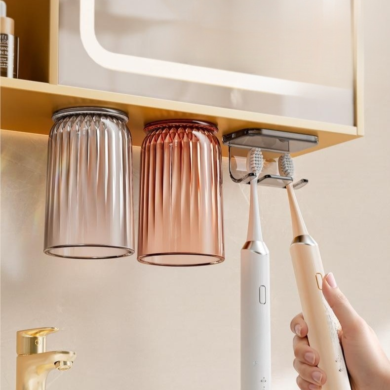 자석 칫솔 홀더 거울 캐비닛